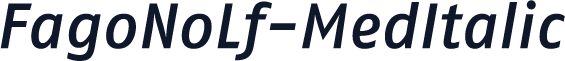 FagoNoLf-MedItalic
