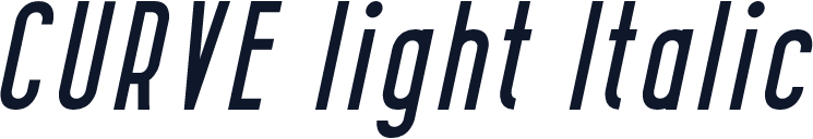 CURVE light Italic