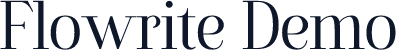 Flowrite Demo