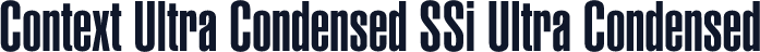 Context Ultra Condensed SSi Ultra Condensed