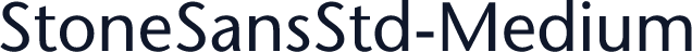 StoneSansStd-Medium