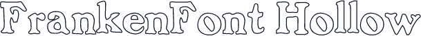 FrankenFont Hollow