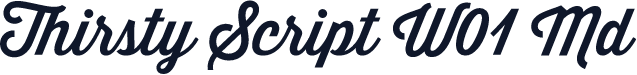 Thirsty Script W01 Md