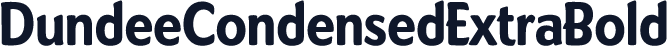 ☞DundeeCondensedExtraBold