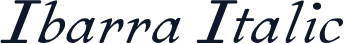 Ibarra Italic