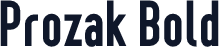 Prozak Bold