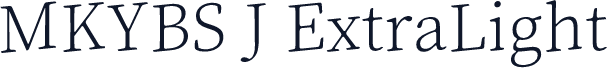MKYBS J ExtraLight