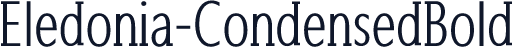 Eledonia-CondensedBold
