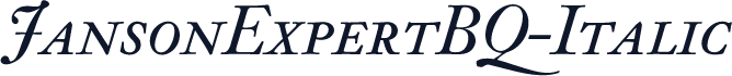 JansonExpertBQ-Italic