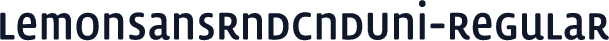 ☞LemonSansRndCndUni-Regular