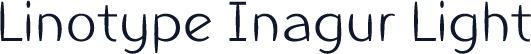 Linotype Inagur Light