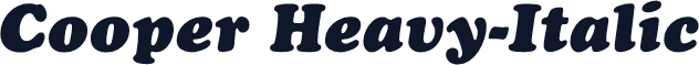 Cooper Heavy-Italic