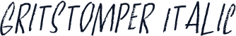 Gritstomper Italic