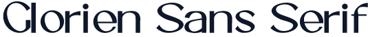 Glorien Sans Serif