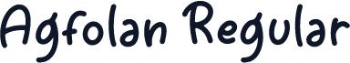 Agfolan Regular