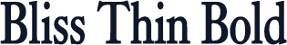 Bliss Thin Bold