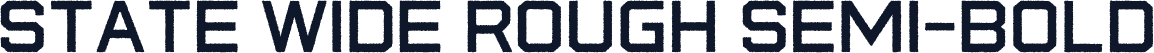 State Wide Rough Semi-Bold