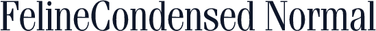 FelineCondensed Normal