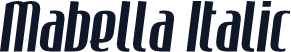 Mabella Italic