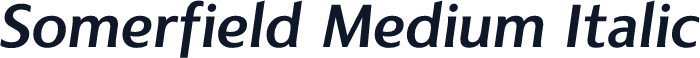 Somerfield Medium Italic