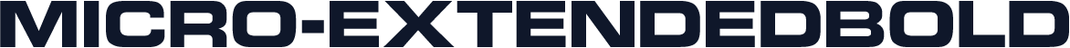 Micro-ExtendedBold