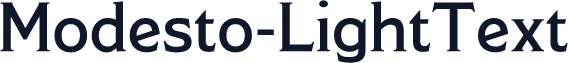 Modesto-LightText