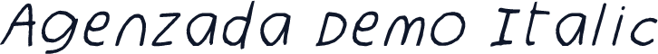 Agenzada Demo Italic