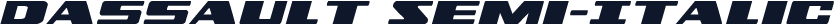 Dassault Semi-Italic