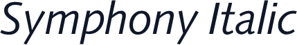 Symphony Italic