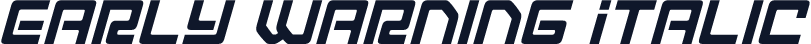 Early Warning Italic