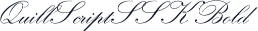 QuillScriptSSK Bold