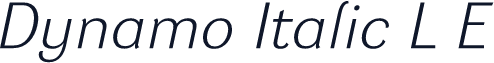 Dynamo Italic L E