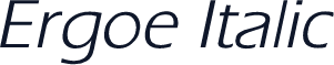 Ergoe Italic