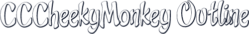 CCCheekyMonkey Outline