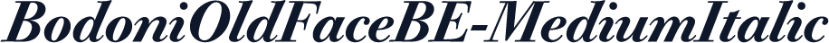 BodoniOldFaceBE-MediumItalic