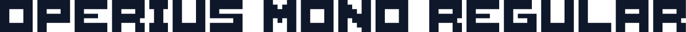 Operius Mono Regular