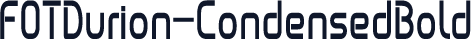 FOTDurion-CondensedBold