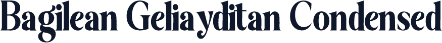 Bagilean Geliayditan Condensed
