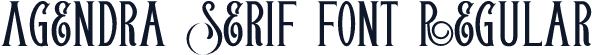 Agendra Serif Font Regular