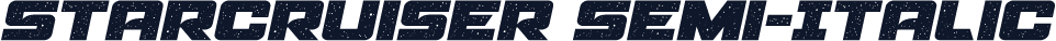 Starcruiser Semi-Italic