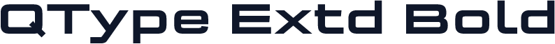 QType Extd Bold