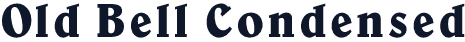 Old Bell Condensed