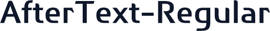AfterText-Regular