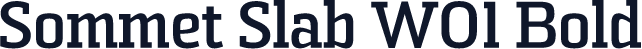 Sommet Slab W01 Bold