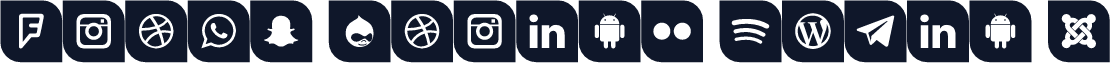 Icons Social Media 1
