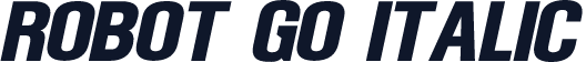 Robot Go Italic