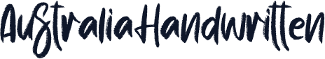 AustraliaHandwritten