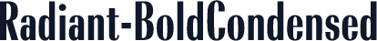 Radiant-BoldCondensed