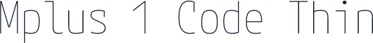 Mplus 1 Code Thin
