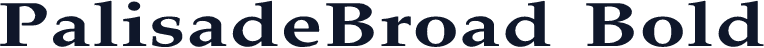 PalisadeBroad Bold